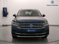 Usata VW Tiguan Elegance 150 CV (110 kW) 2021 Verde SUV
