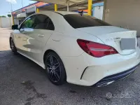 Usata Mercedes CLA200 136 CV (100 kW) 2017 Bianco Coupé