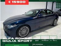 Usata Alfa Romeo Giulia Business 180 CV (132 kW) 2017 Blu Berlina