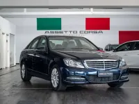 Usata Mercedes C200 Elegance 184 CV (135 kW) 2012 Blu/azzurro Berlina