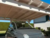 Usata Fiat 500 Lounge 69 CV (50 kW) 2010 Grigio Utilitaria