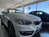 Usata BMW 218 M Sport 2017 Bianco Cabrio