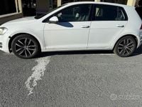 Usata VW Golf VII 150 CV (110 kW) 2014 Bianco Berlina