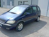 Usata Opel Zafira 125 CV (91 kW) 2002 Blu Monovolume