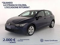 Brugt VW Golf VIII Life 110 HK (80 kW) 2023 Blå Sedan