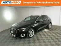 Usata Audi A3 Advanced 150 CV (110 kW) 2020 Nero Berlina
