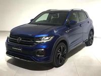 Usata VW T-Cross R-line 110 CV (80 kW) 2021 Blu/azzurro SUV