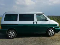 Usata VW T4 California 151 CV (111 kW) 2002 Verde Furgone