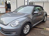 Usata VW Beetle Cabriolet Design 104 CV (76 kW) 2014 Grigio Cabrio