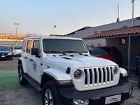 Usata Jeep Wrangler Unlimited Sahara 200 CV (147 kW) 2018 Bianco SUV