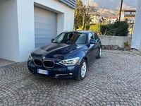 Usata BMW 118 Sport Line 143 CV (105 kW) 2014 Blu Utilitaria