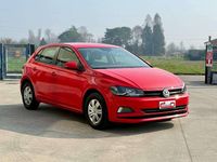 Usata VW Polo Trendline 65 CV (47 kW) 2018 Rosso Utilitaria