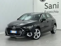 Usata Audi A3 Advanced 116 CV (85 kW) 2021 Nero Berlina