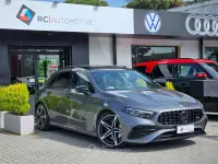 Begagnad Mercedes A35 AMG AMG Line Premium 306 HK (225 kW) 2025 Grå Sedan