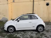 Usata Fiat 500 Lounge 69 CV (50 kW) 2008 Bianco Utilitaria