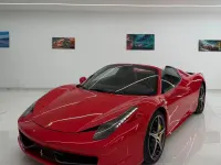 Usata Ferrari 458 600 CV (441 kW) 2015 Rosso Cabrio