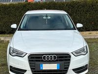 Usata Audi A3 Ambition 105 CV (77 kW) 2014 Bianco Berlina