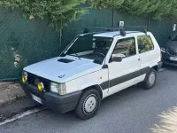 Usata Fiat Panda Young 54 CV (39 kW) 2001 Bianco Berlina