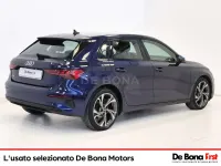 Usata Audi A3 Advanced 116 CV (85 kW) 2022 Blu navarra met. Berlina