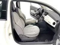 Usata Fiat 500 Lounge 69 CV (50 kW) 2014 Bianco Utilitaria