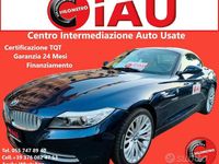 Usata BMW Z4 Comfort Edition 183 CV (134 kW) 2014 Blu Cabrio