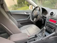 Usata Audi A3 Sportback 125 CV (91 kW) 2009 Bianco Utilitaria