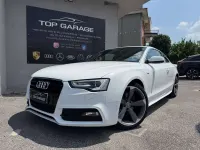 Usata Audi A5 S-Line 177 CV (130 kW) 2014 Bianco Coupé