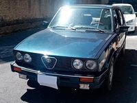 Usata Alfa Romeo Alfetta Quadrifoglio 1983 Blu Berlina