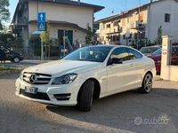 Usata Mercedes C220 Avantgarde 169 CV (124 kW) 2012 Bianco Berlina