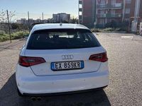 Usata Audi A3 150 CV (110 kW) 2014 Bianco Berlina
