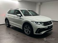 Usata VW Tiguan R-line 150 CV (110 kW) 2022 Bianco SUV