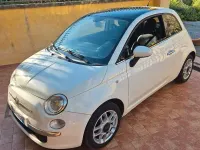 Usata Fiat 500 75 CV (55 kW) 2008 Bianco Berlina