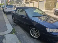 Usata Saab 9-3 Aero 209 CV (153 kW) 2005 Blu/azzurro Cabrio