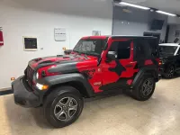Usata Jeep Wrangler Sport 200 CV (147 kW) 2018 Rosso SUV