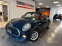 Usata Mini Cooper Cabriolet Hype 136 CV (100 kW) 2018 Blu/azzurro Cabrio