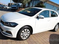 Usata VW Polo Trendline 80 CV (58 kW) 2019 Bianco Berlina