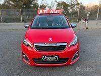 Usata Peugeot 108 Active 69 CV (50 kW) 2018 Rosso Utilitaria