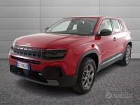 Usata Jeep Avenger Longitude 101 CV (74 kW) 2024 Rosso SUV