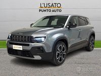 Usata Jeep Avenger Summit 101 CV (74 kW) 2025 Grigio SUV