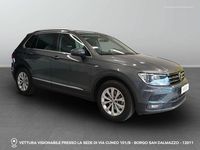 Usata VW Tiguan Business 150 CV (110 kW) 2019 9h grigio cenere metallizzato SUV