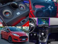 Usata Ford Fiesta ST-Line 75 CV (55 kW) 2017 Rosso Berlina