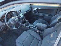 Usata Audi A3 105 CV (77 kW) 2011 Nero Utilitaria
