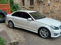 Usata Mercedes C200 184 CV (135 kW) 2012 Bianco Berlina