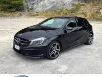 Usata Mercedes A200 AMG 136 CV (100 kW) 2015 Nero Utilitaria