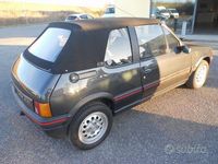 Usata Peugeot 205 113 CV (83 kW) 1990 Grigio scuro metallizzato Cabrio