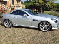 Usata Mercedes SLK200 Premium 184 CV (135 kW) 2013 Argento Cabrio