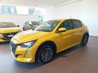 Usata Peugeot e-208 Allure 100 kW (136 CV) 2021 Giallo Utilitaria