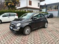 Usata Fiat 500 69 CV (50 kW) 2009 Nero Cabrio