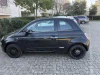 Usata Fiat 500 Pop 69 CV (50 kW) 2009 Nero Cabrio