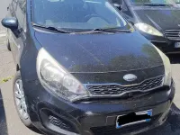 Usata Kia Rio LX 86 CV (63 kW) 2013 Nero Berlina